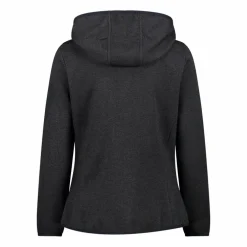 Pile Knit-tech con cappuccio e mesh