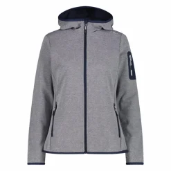 Pile Knit-tech con cappuccio e mesh