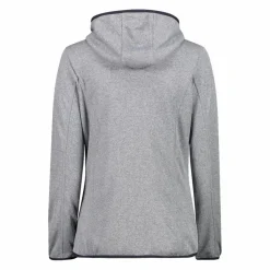 Pile Knit-tech con cappuccio e mesh