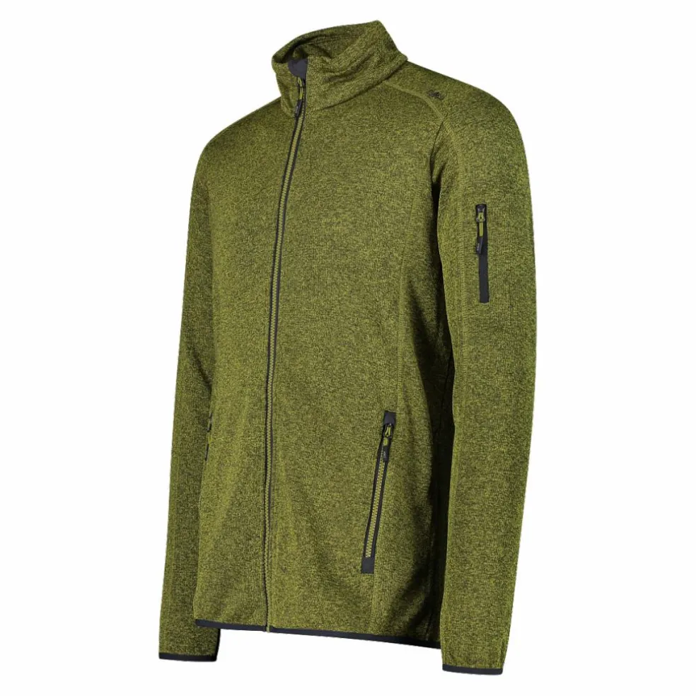 Pile Knit-tech con mesh da uomo