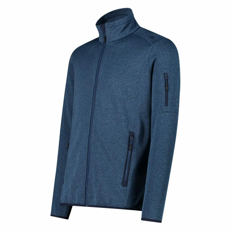 Pile Knit-tech con mesh da uomo