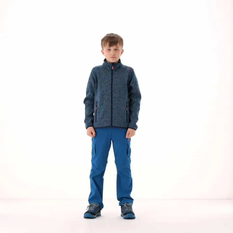 Pile knit-tech pesante da bambino
