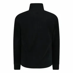 Pile mezza zip arctic fleece da bambina con fiocco di neve
