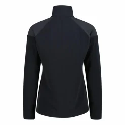 Pile mezza zip arctic fleece da donna con dettaglio stampato frontale