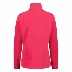 Pile mezza zip arctic fleece da donna con dettaglio stampato frontale
