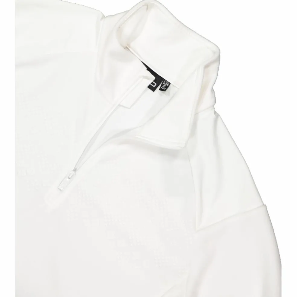 Pile mezza zip arctic fleece da donna con dettaglio stampato frontale