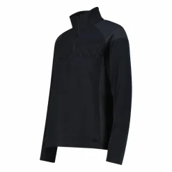Pile mezza zip arctic fleece da donna con dettaglio stampato frontale