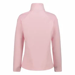 Pile mezza zip arctic fleece da donna con dettaglio stampato frontale