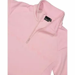Pile mezza zip arctic fleece da donna con dettaglio stampato frontale