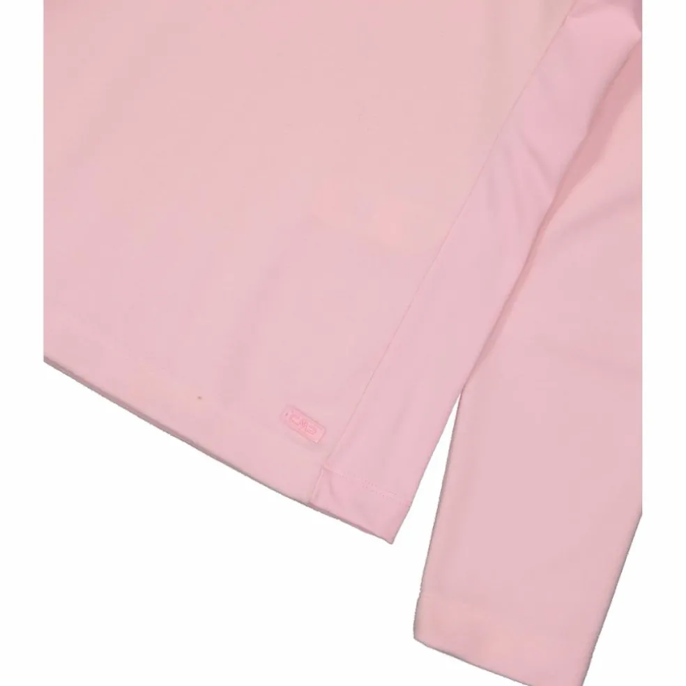 Pile mezza zip arctic fleece da donna con dettaglio stampato frontale