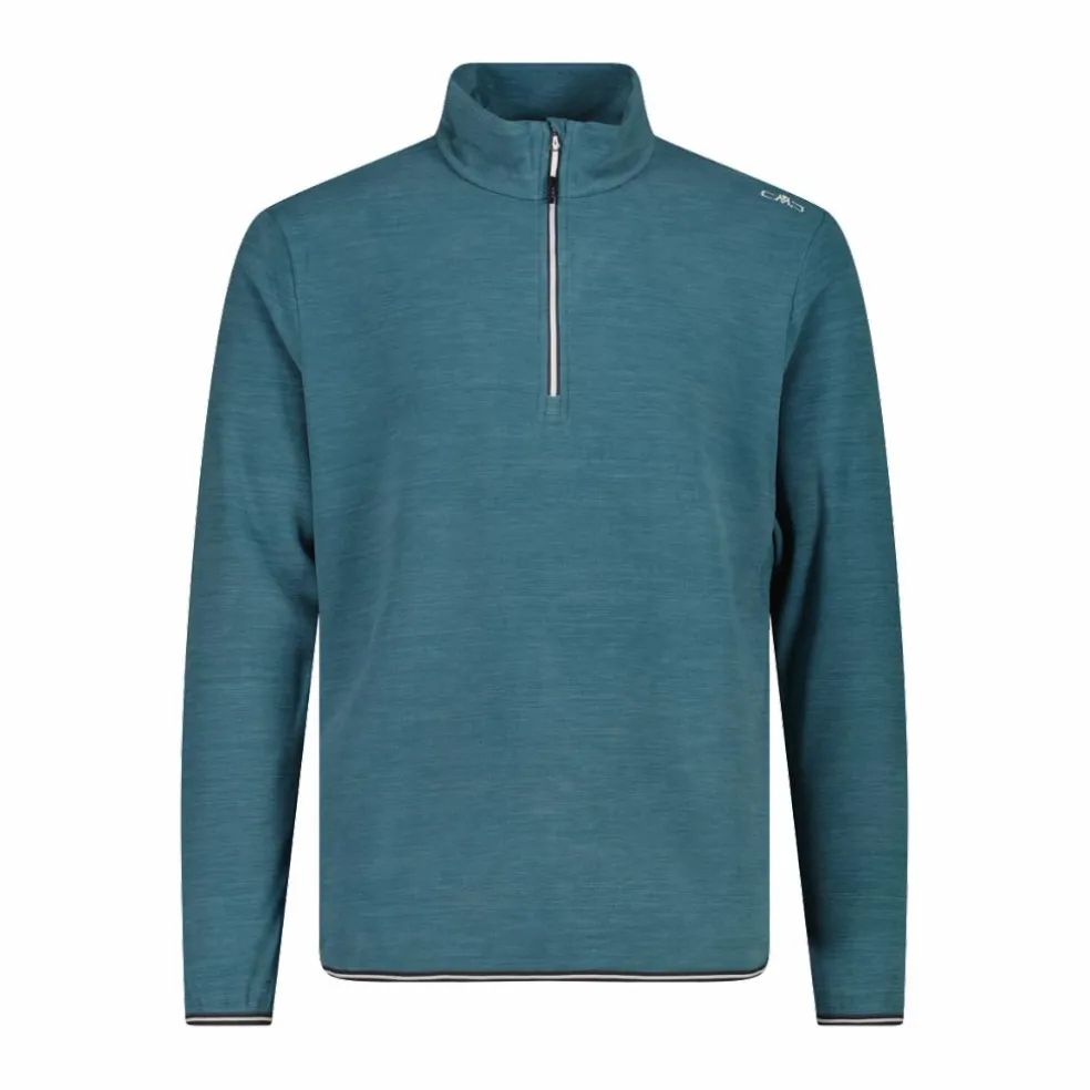 Pile mezza zip Arctic Fleece melange da uomo