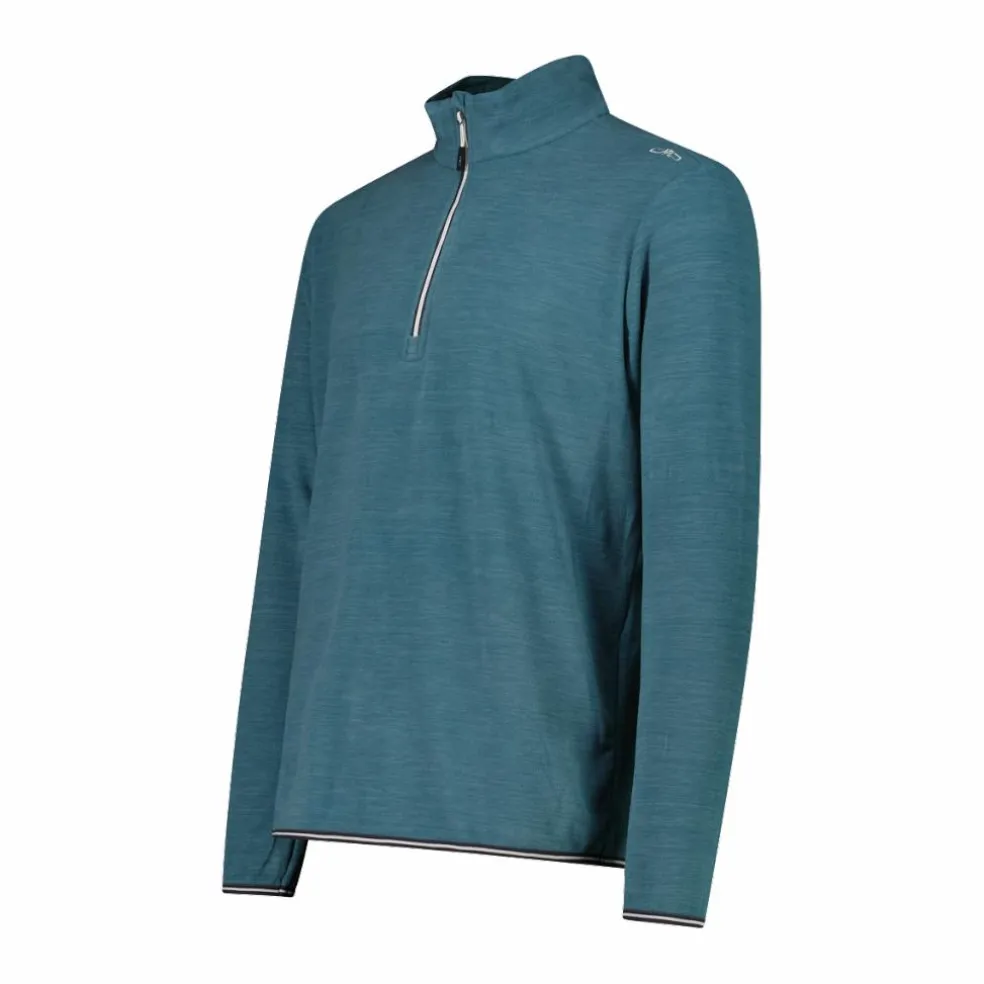 Pile mezza zip Arctic Fleece melange da uomo