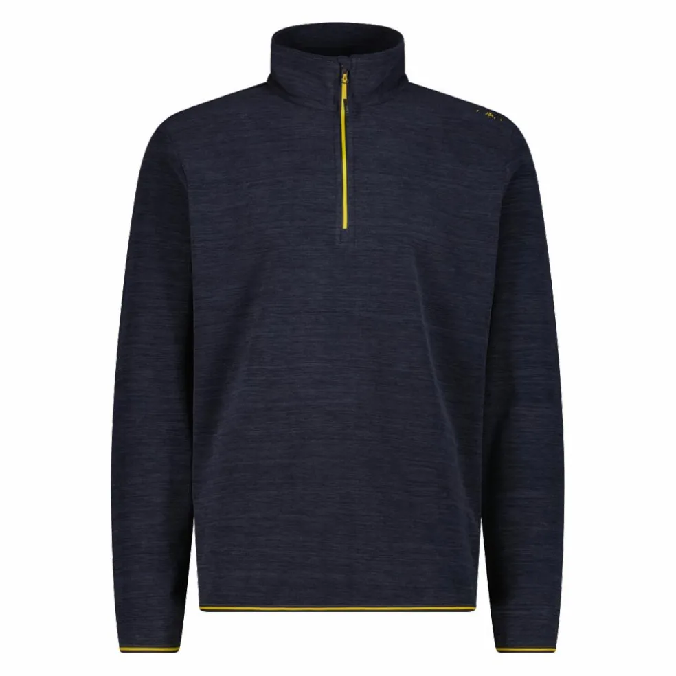 Pile mezza zip Arctic Fleece melange da uomo