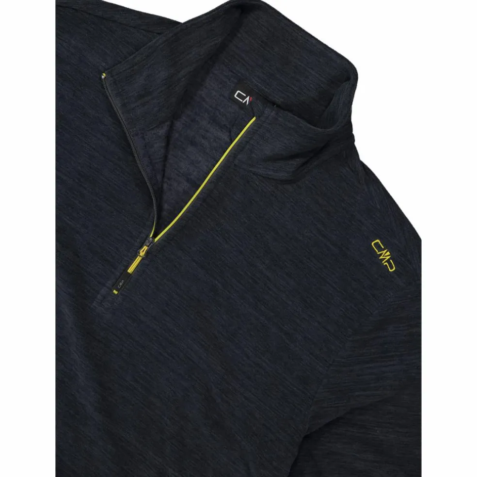 Pile mezza zip Arctic Fleece melange da uomo