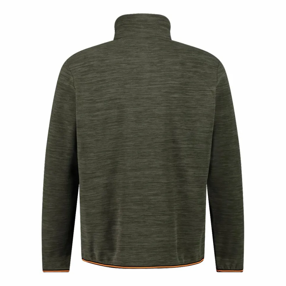 Pile mezza zip Arctic Fleece melange da uomo