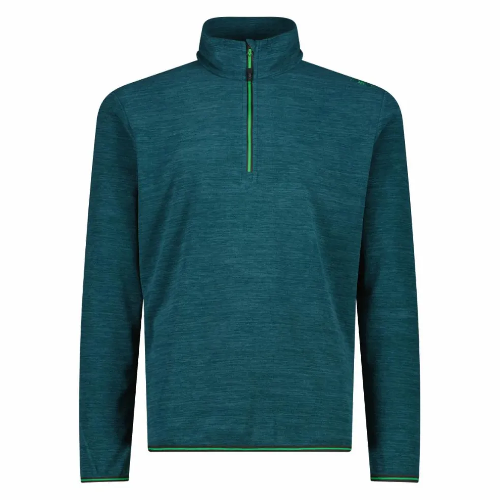 Pile mezza zip Arctic Fleece melange da uomo