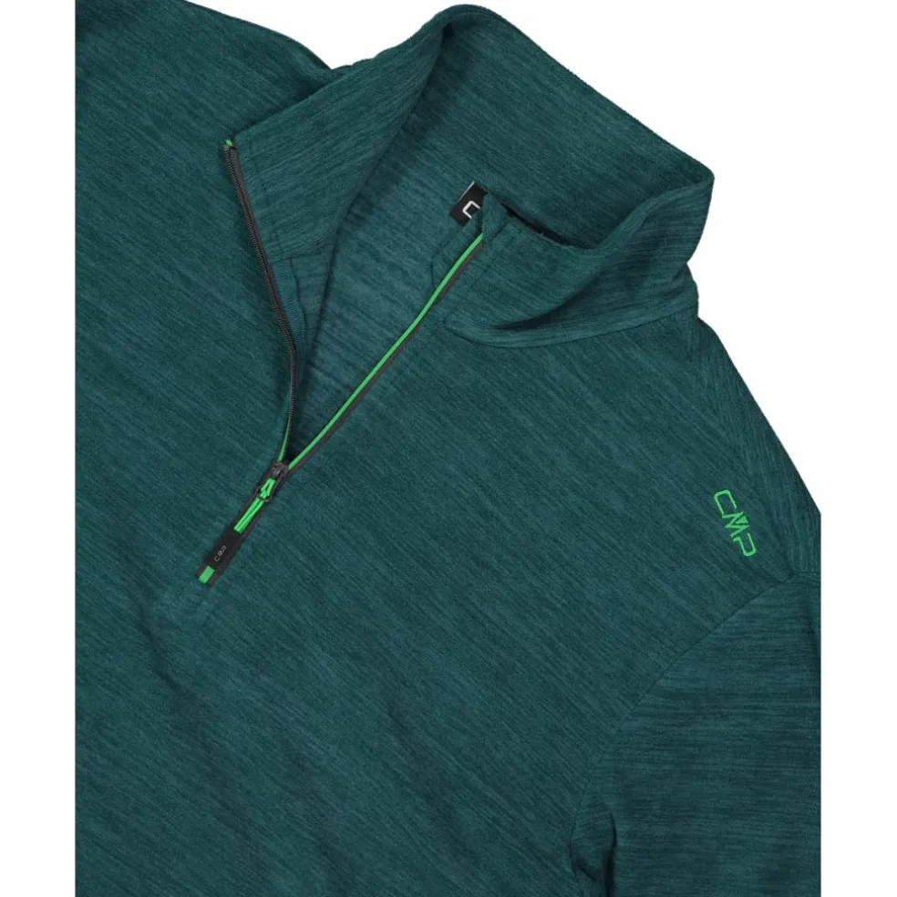 Pile mezza zip Arctic Fleece melange da uomo