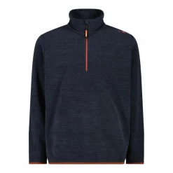 Pile mezza zip bambino mèlange