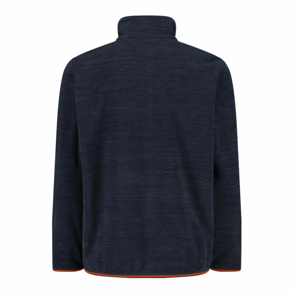 Pile mezza zip bambino mèlange