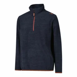 Pile mezza zip bambino mèlange