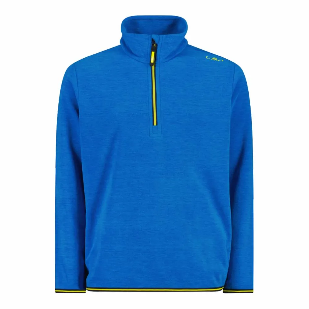 Pile mezza zip bambino mèlange