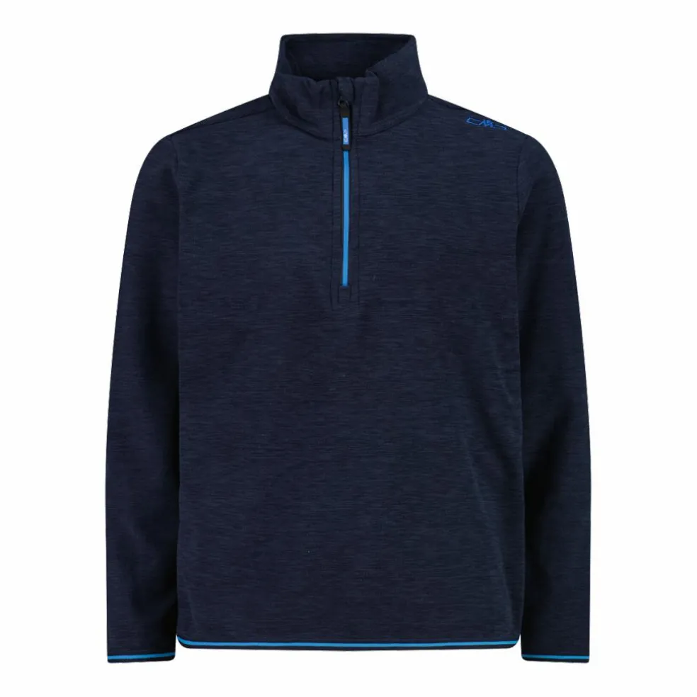 Pile mezza zip bambino mèlange