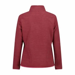 Pile mezza zip donna mèlange