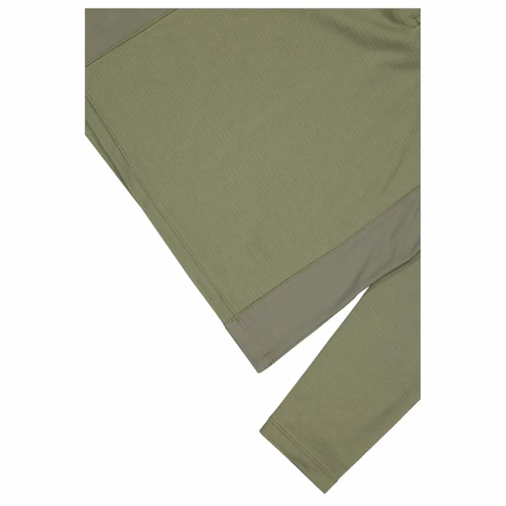 Pile mezza zip Grid Tech da uomo