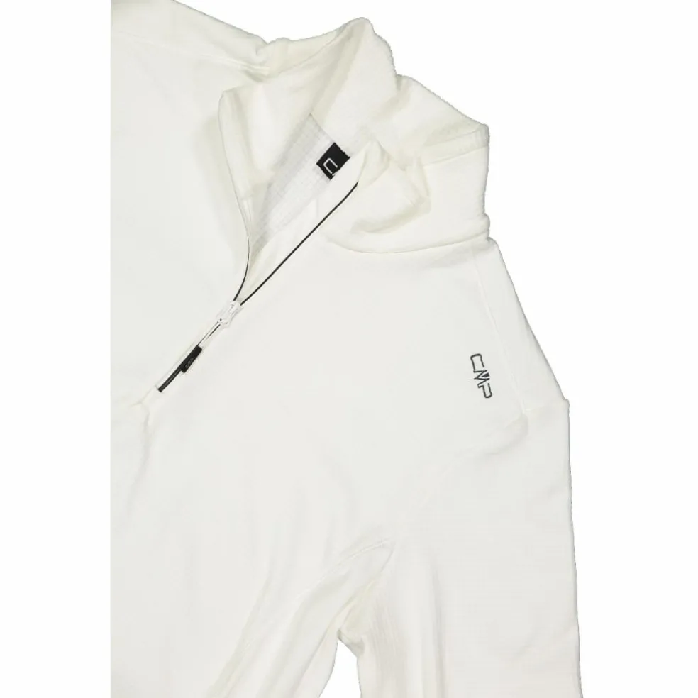 Pile mezza zip Grid Tech da uomo