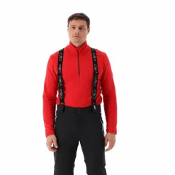 Pile mezza zip Grid Tech da uomo