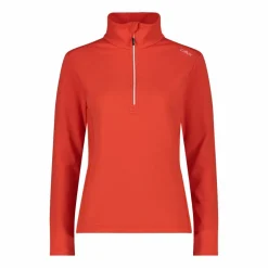 Pile mezza zip Grid Tech da donna