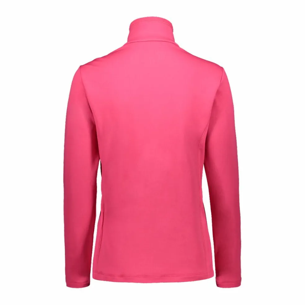 Pile mezza zip Grid Tech da donna