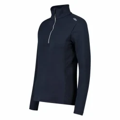 Pile mezza zip Grid Tech da donna
