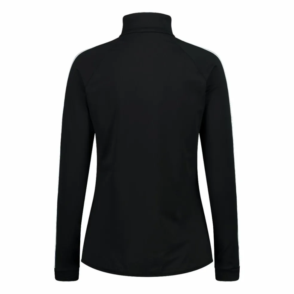 Pile mezza zip in Softech da donna
