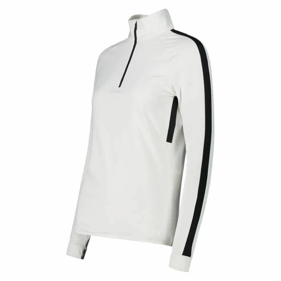 Pile mezza zip in Softech da donna
