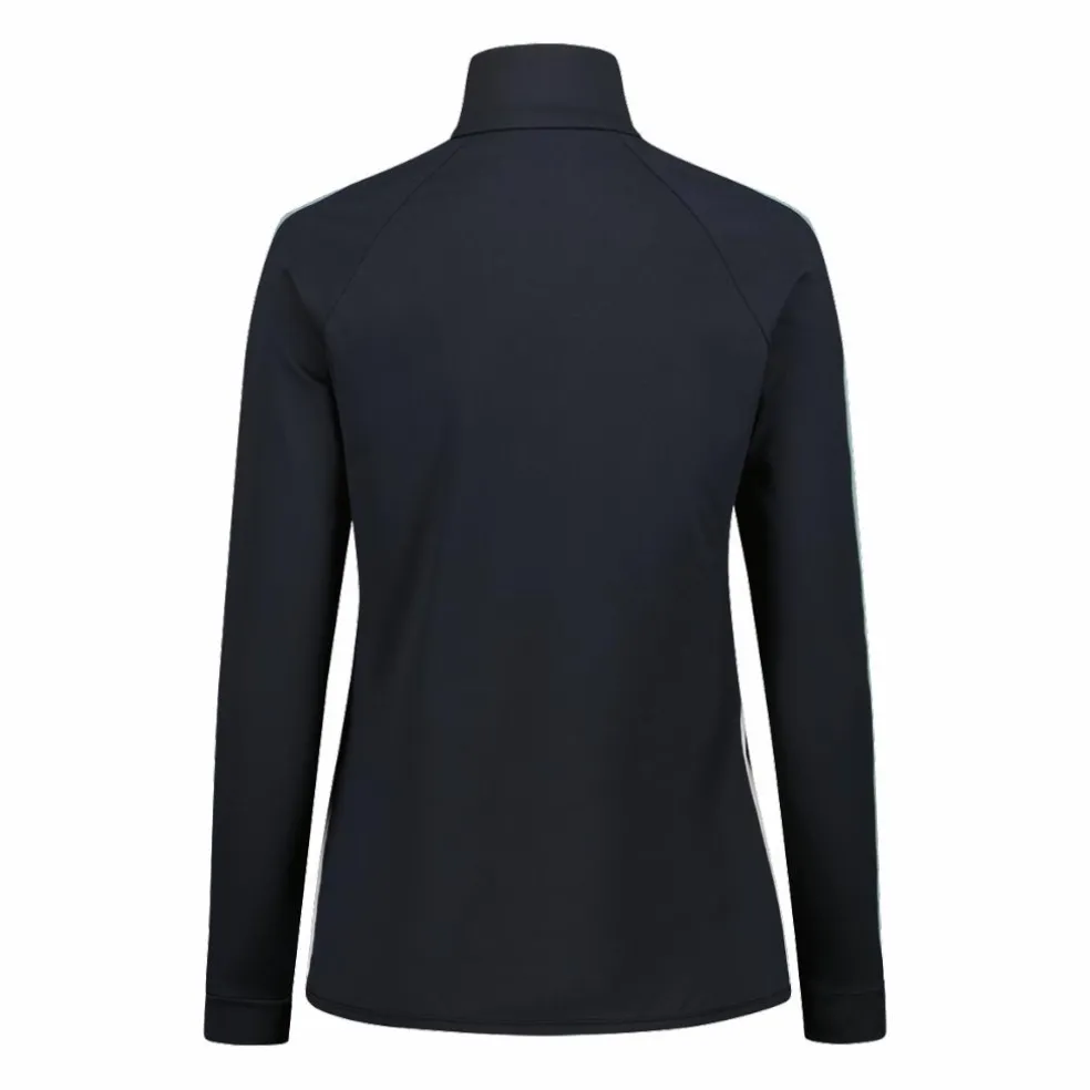 Pile mezza zip in Softech da donna