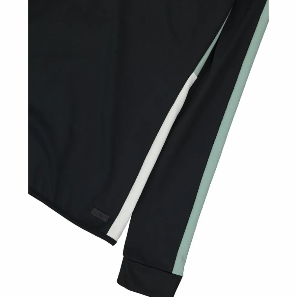 Pile mezza zip in Softech da donna