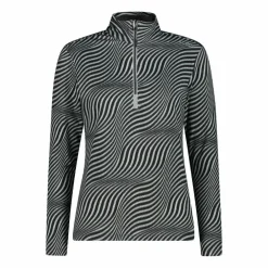 Pile mezza zip Softech da donna Unlimitech stampato