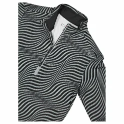 Pile mezza zip Softech da donna Unlimitech stampato