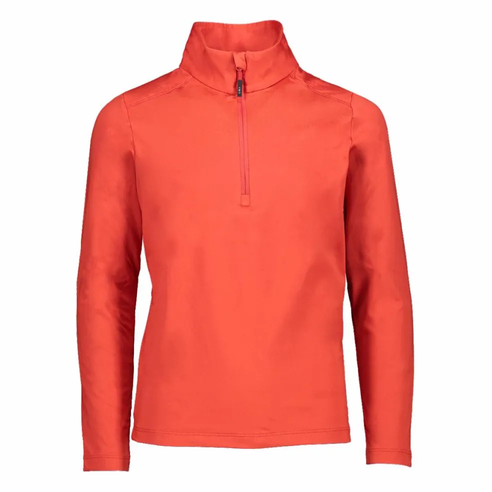 Pile mezza zip Softech da bambino tinta unita
