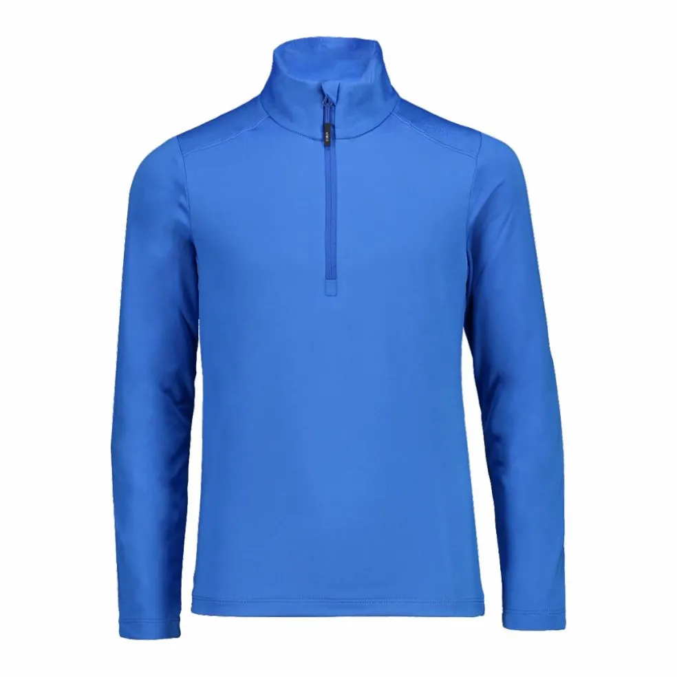 Pile mezza zip Softech da bambino tinta unita