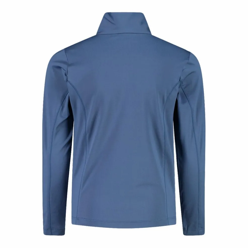 Pile mezza zip Softech da bambino tinta unita