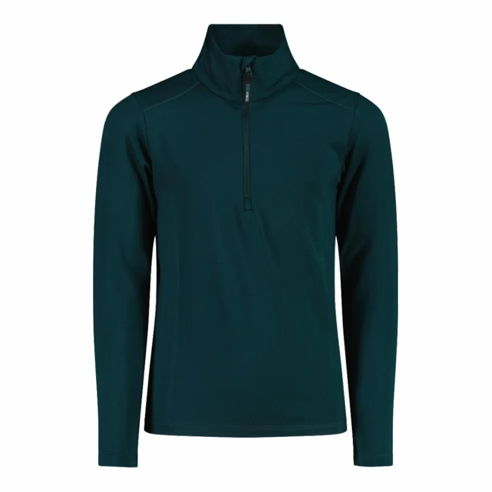 Pile mezza zip Softech da bambino tinta unita