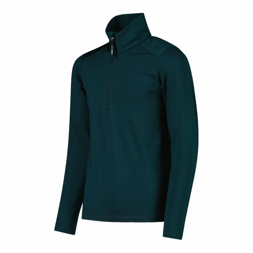 Pile mezza zip Softech da bambino tinta unita