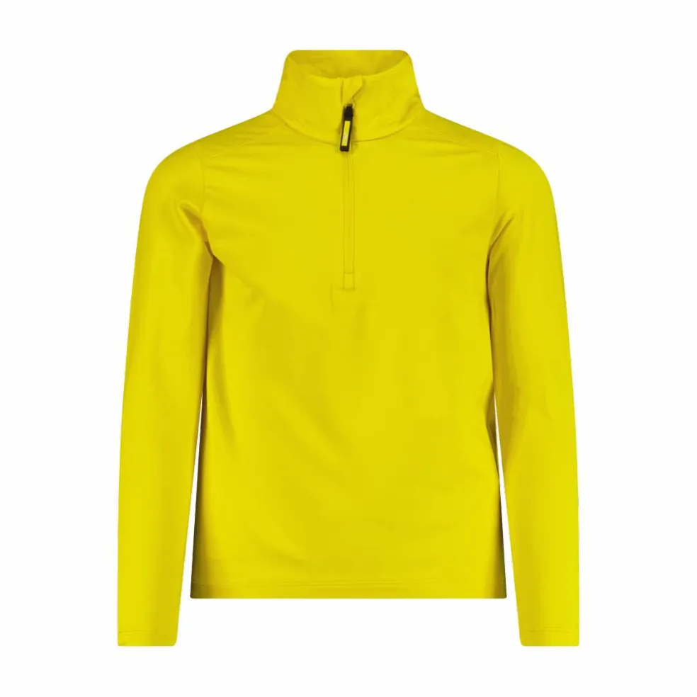 Pile mezza zip Softech da bambino tinta unita