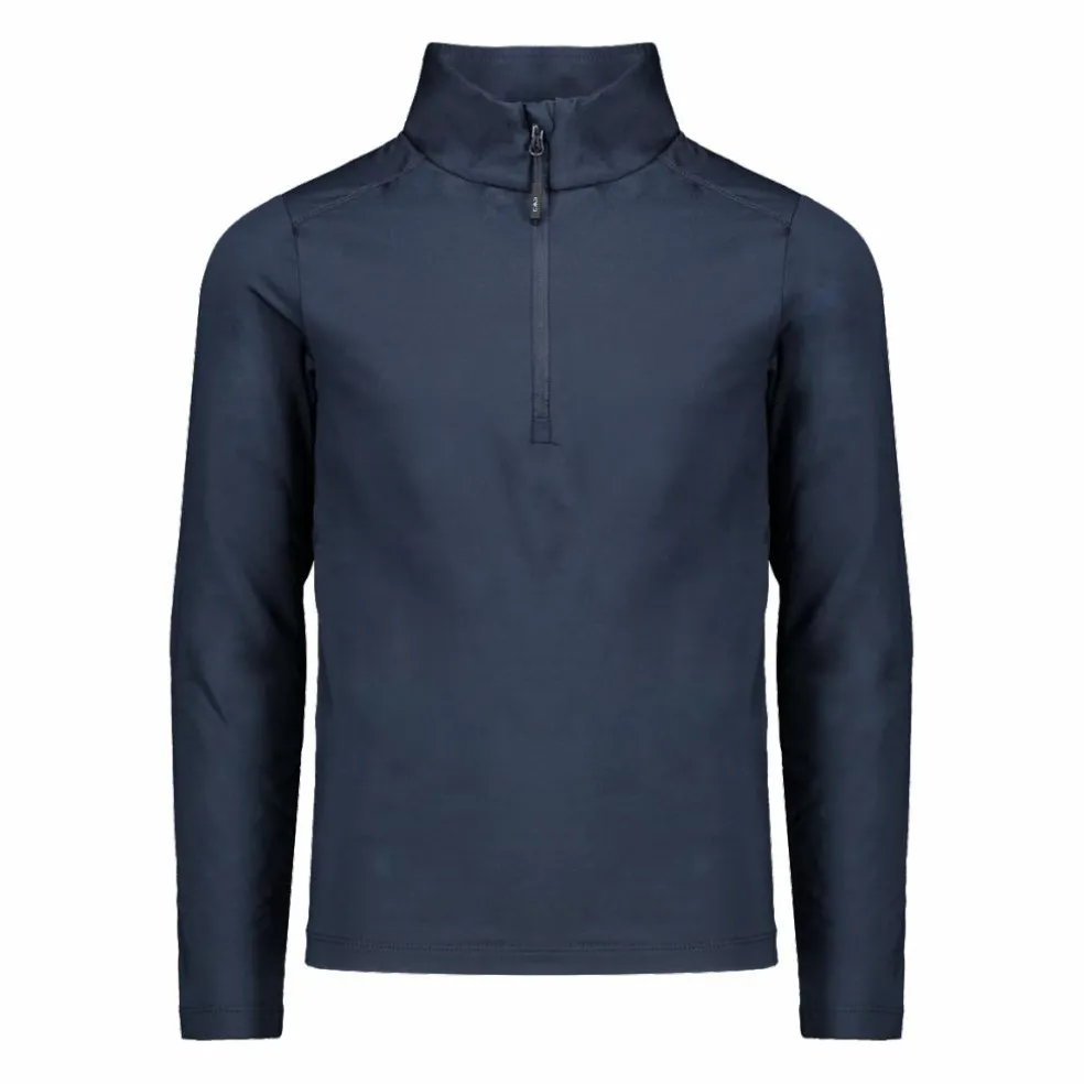 Pile mezza zip Softech da bambino tinta unita