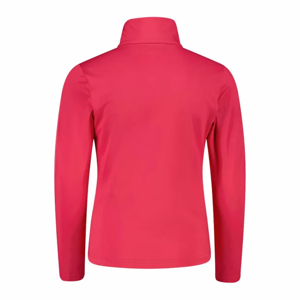 Pile mezza zip Softech da bambina stampato