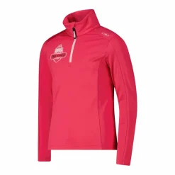 Pile mezza zip Softech da bambina stampato