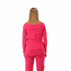 Pile mezza zip Softech da donna stampato