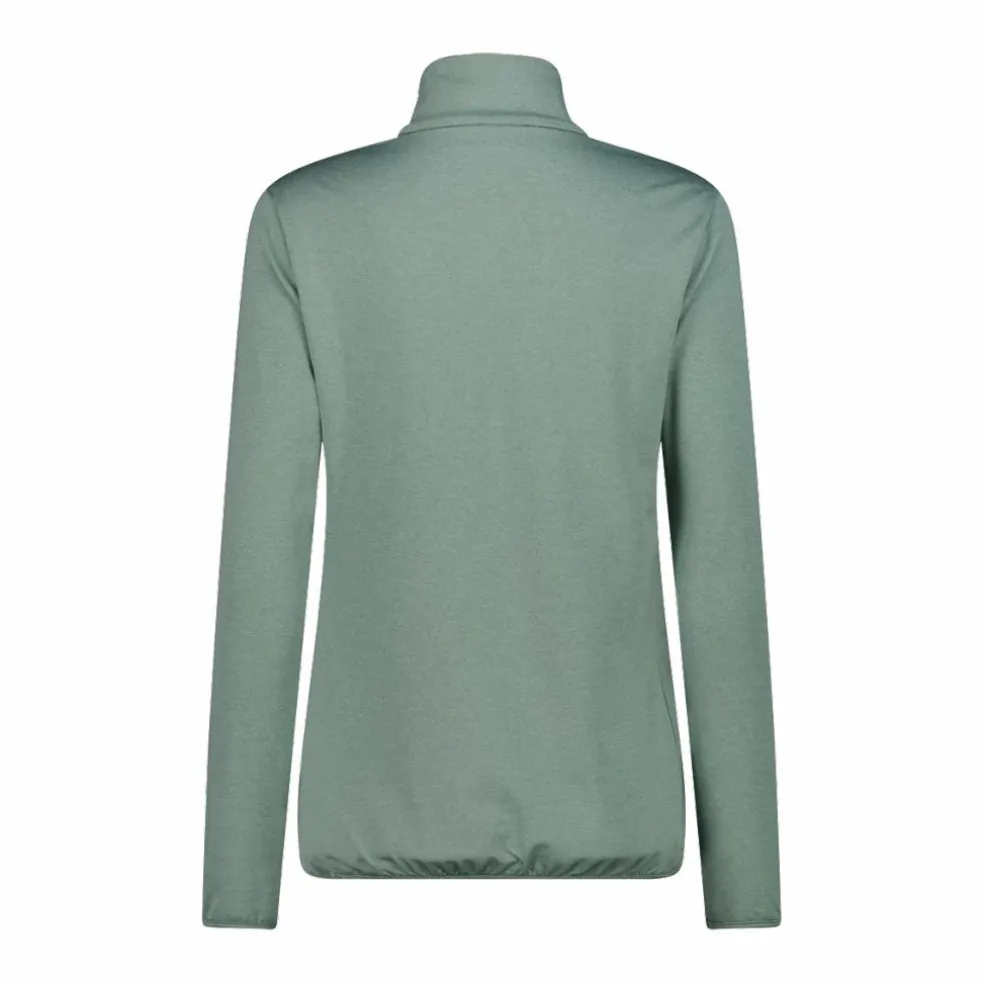 Pile mezza zip Softech melange da donna